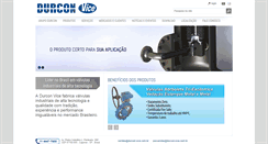 Desktop Screenshot of durcon-vice.com.br